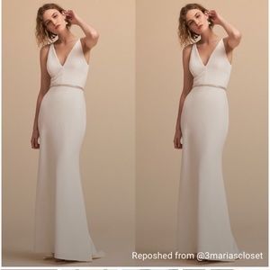 BHLDN Jones V-Neck Dress